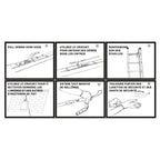 Gutter Cleaning Tool with Spoon Mechanism for Telescopic Poles