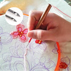 Embroidery Punch Needle Set of 7 for Continuous Threading and Craft Projects