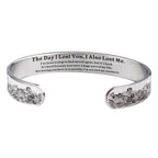 The Diary in which I lost you Memorial Bracelet