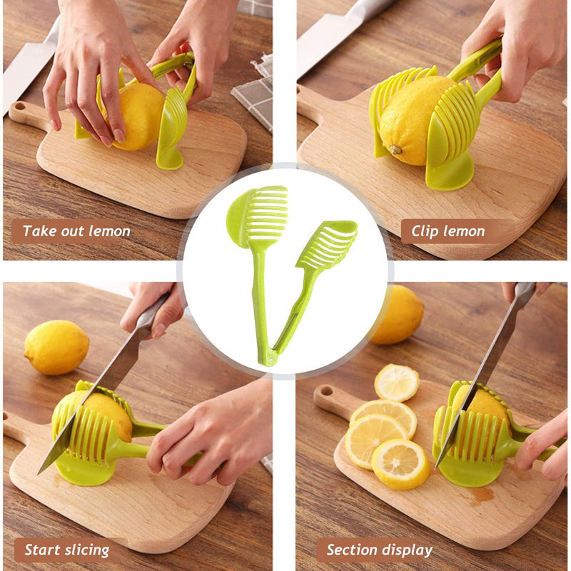 Kitchen cutter cutting clip