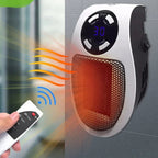 WarmFlow portable heater with adjustable thermostat