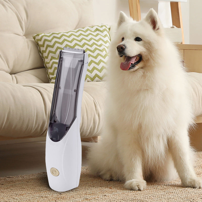 Pet Hair Clipper with Suction Function