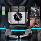 Noise-cancelling Digital Display Bluetooth Headphones