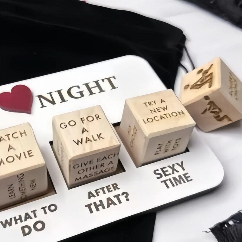 Funny Date Night Dice Night Edition - Anniversary Gift