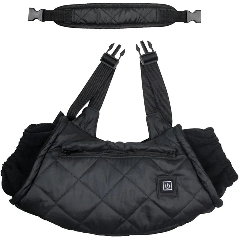 Portable Heated Hand Warmer Muff with Adjustable Temperature