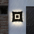 Designer LED Wall Lamp Perfect Lighting for Patios and Fences