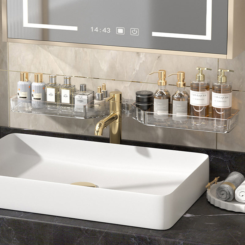 Wall-mounted punch-free corner shelf