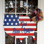 America Flag Decorative Sign