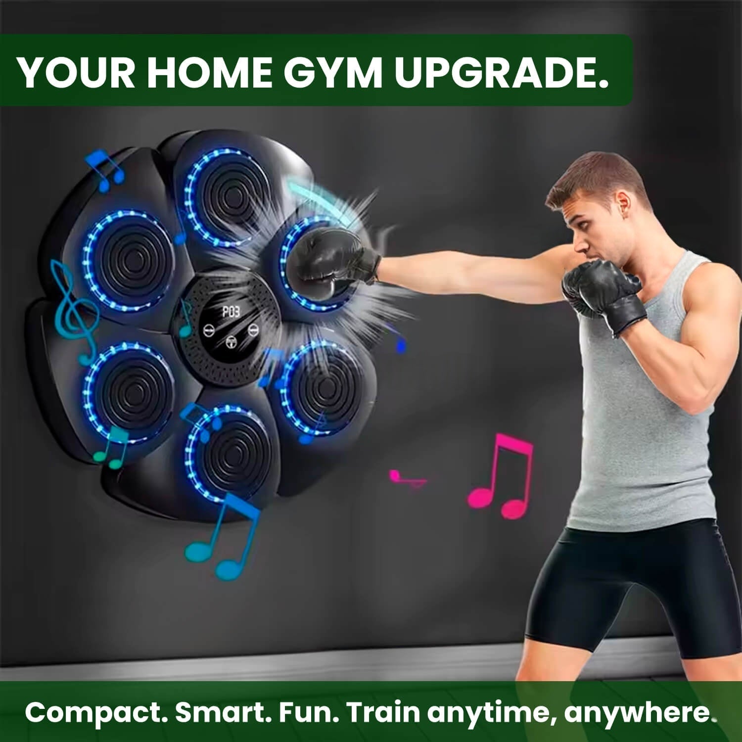 Music Boxing Pad with Targeting Features