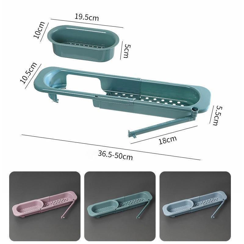 Multifunctional telescopic kitchen support