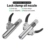 Strong lock on lubricating couplings