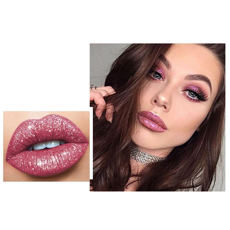 Shiny waterproof lip gloss