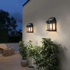 Modern and waterproof solar lamp for the garden and terrace