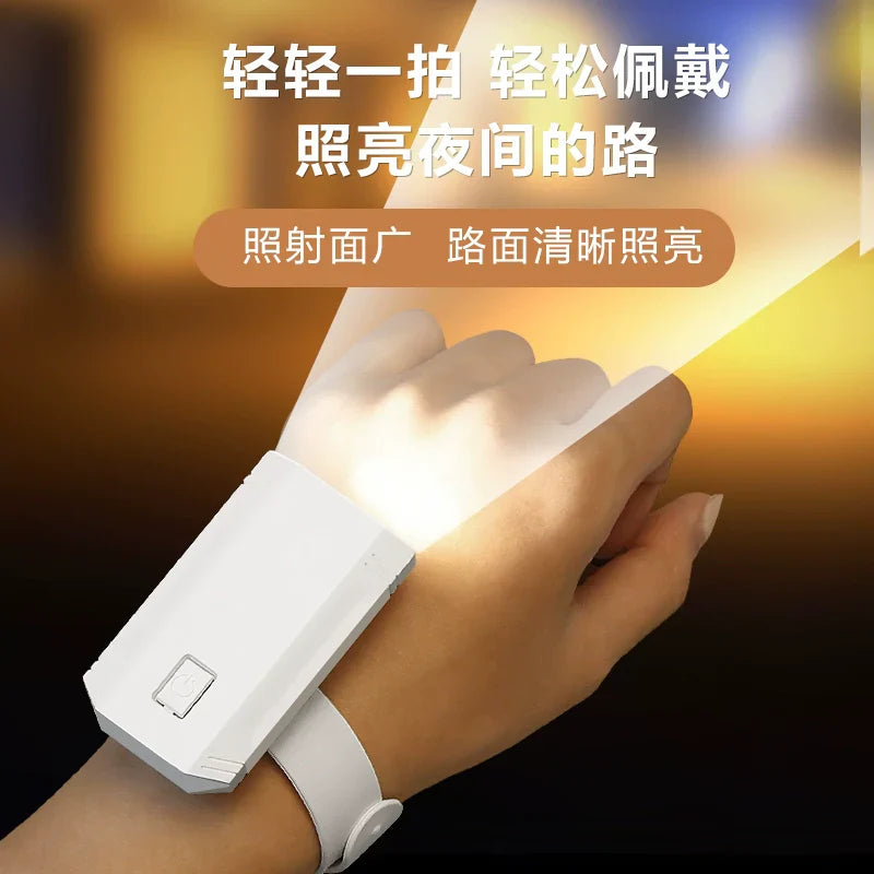 Portable Wrist Light USB Mini Desk Lamp for Dorm Reading & Nighttime