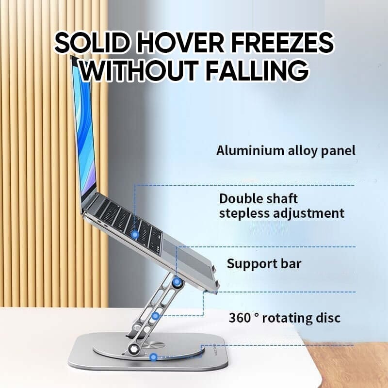 Laptop Stand Aluminum Alloy Rotating Frame