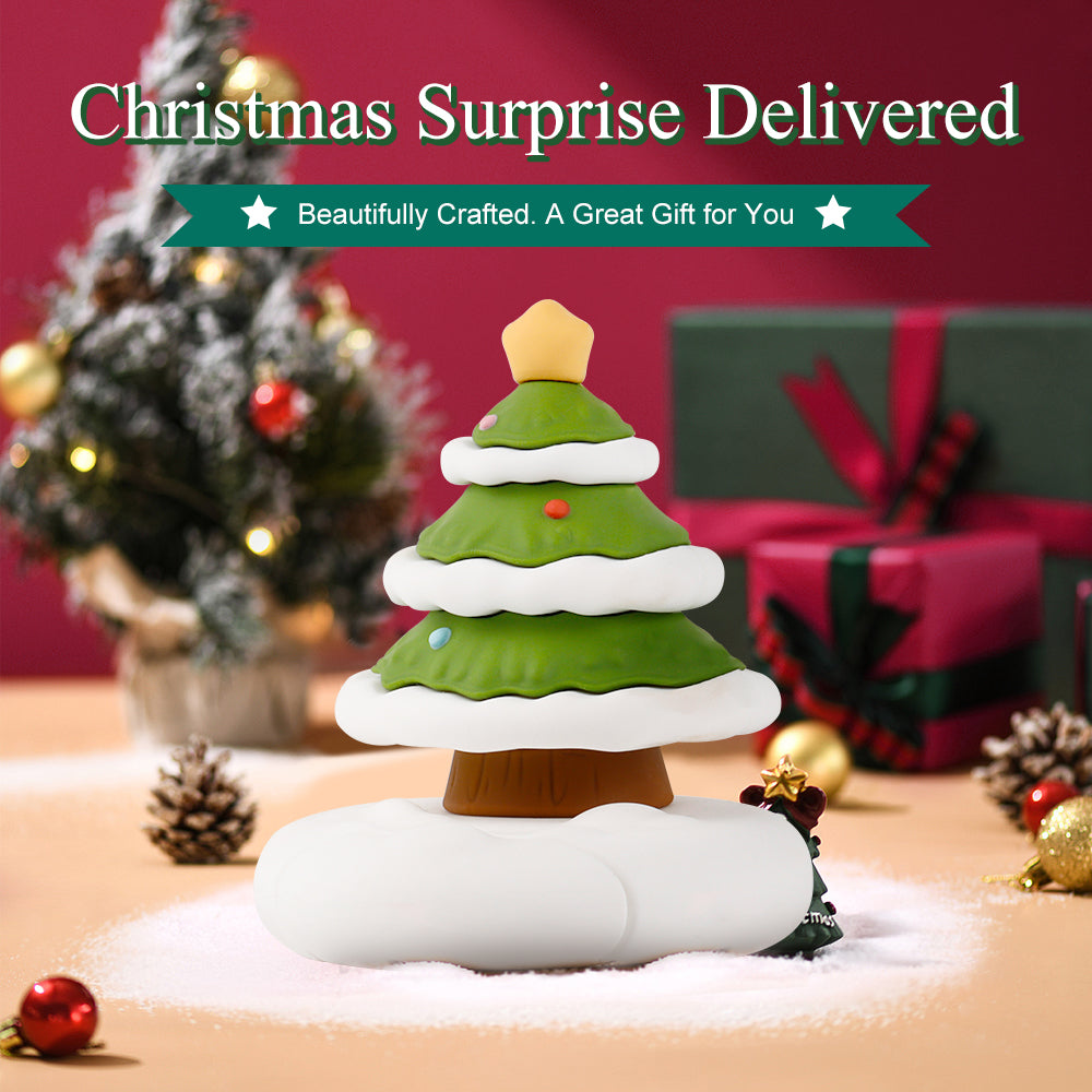 Cute Christmas Santa Snowman Desktop Phone Stand