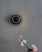 Modern Wall Lamp with Halo Light Circle Ambient Lighting