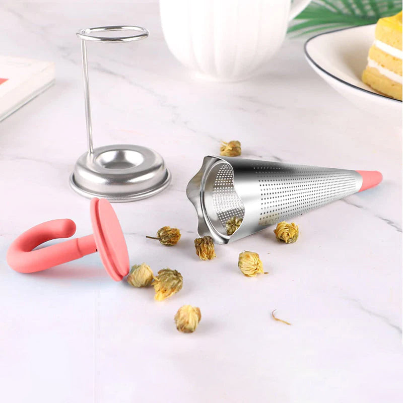 Stainless Steel Tea Strainer Umbrella