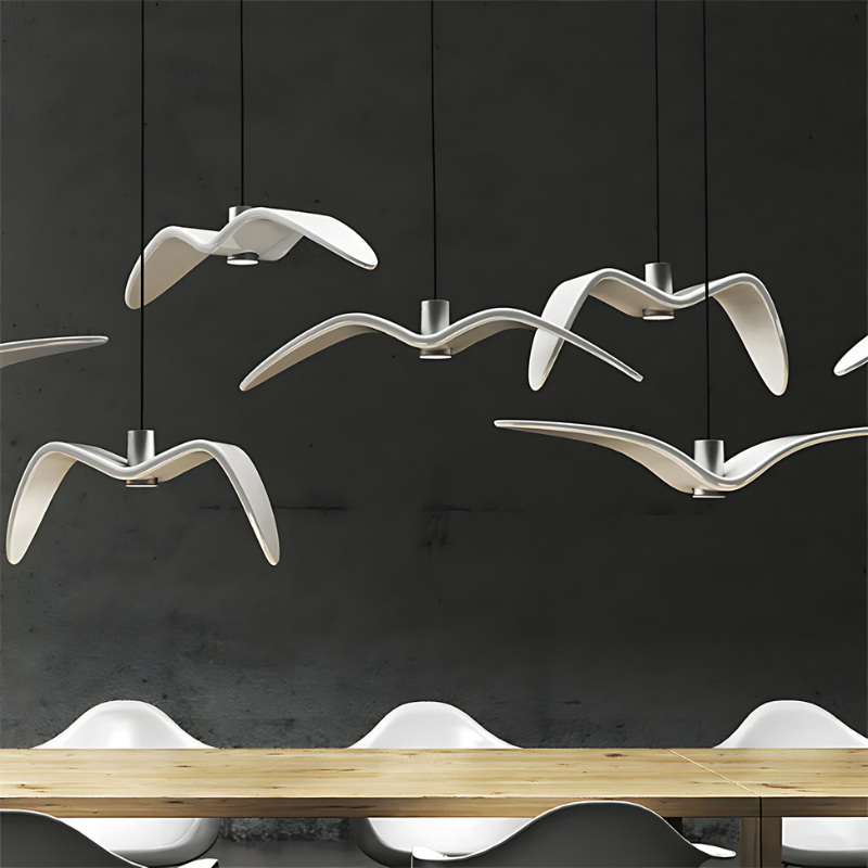 Wing-shaped Modern LED Pendant Lamp