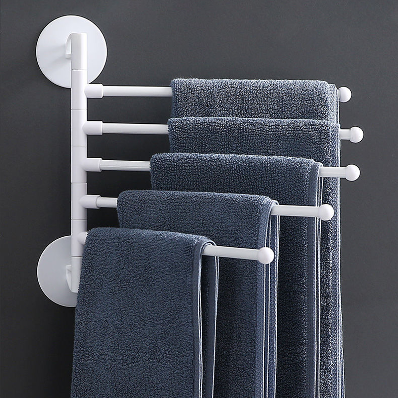 Mounting-Free Rotating Towel Holder