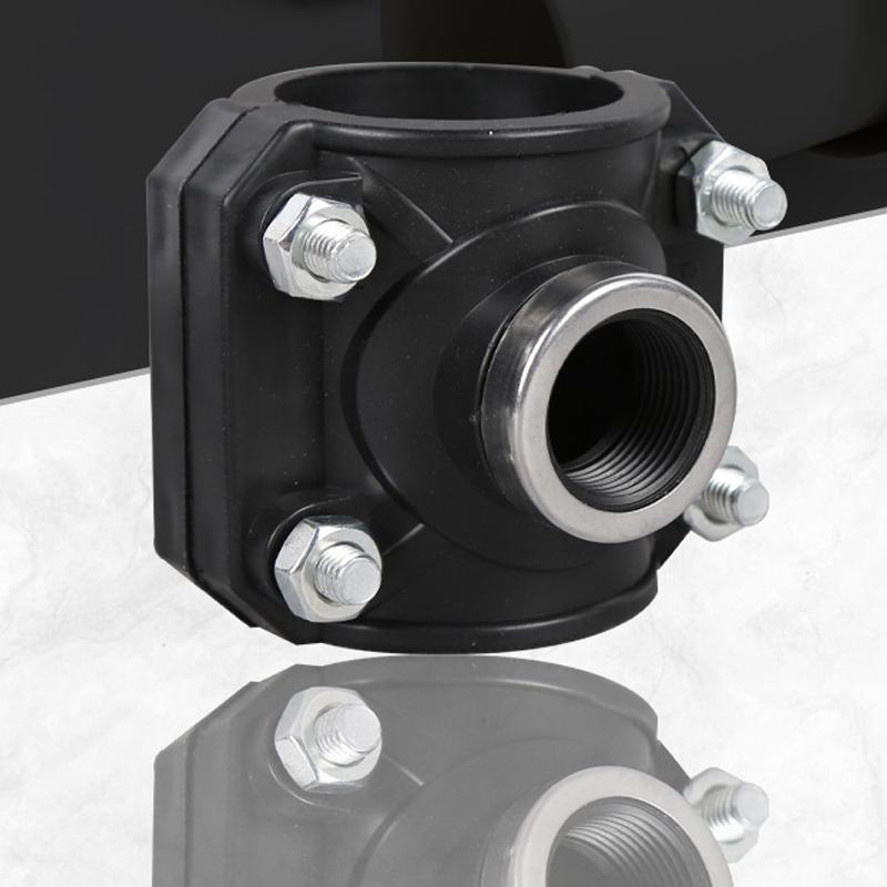 Clamp saddle drain valve