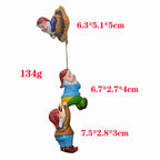 Gnome Climbing Ornament