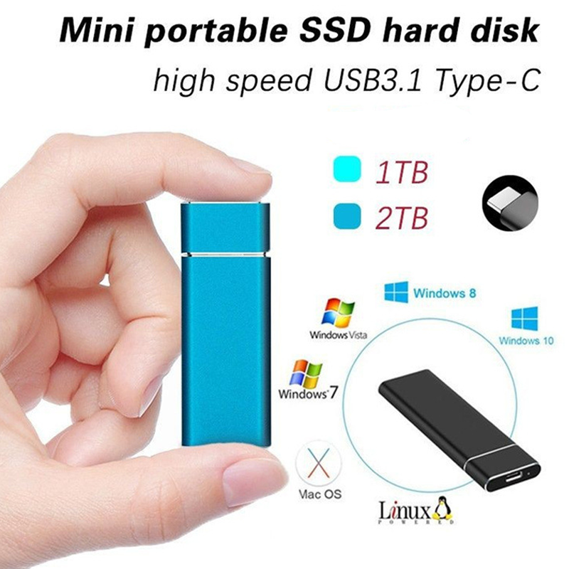 Ultra Speed External SSD Hard Drive
