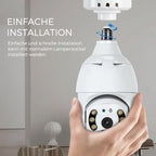 Wireless WiFi Surveillance Camera with Bulb