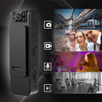 HD Camera with Magnetic Back Clip