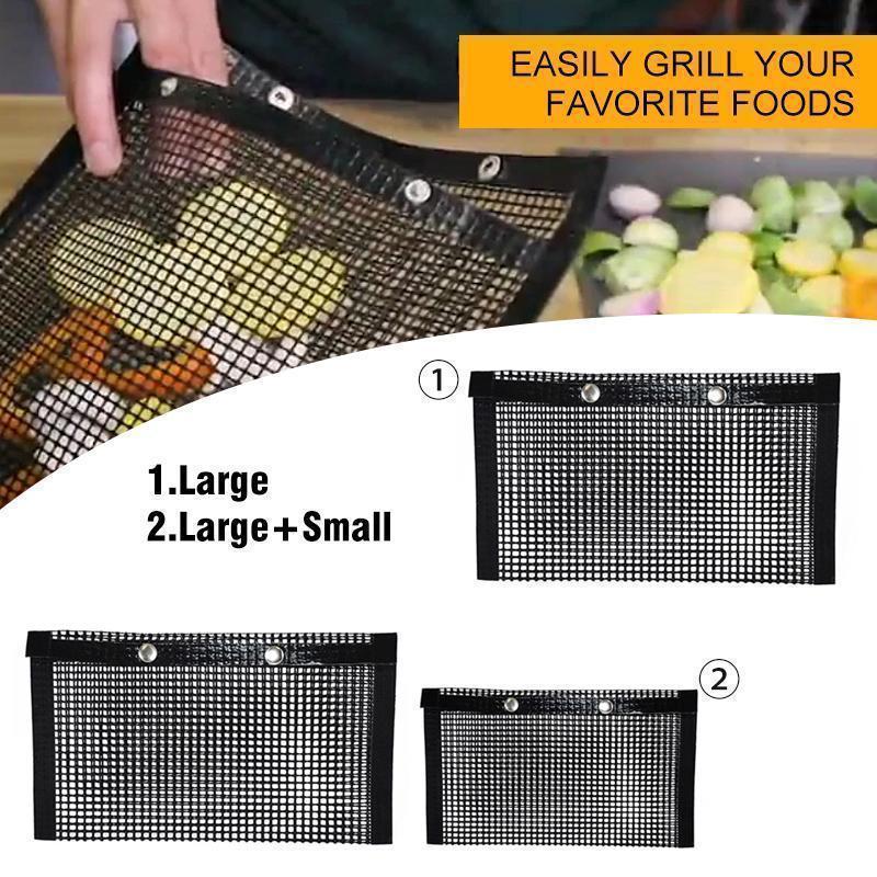 Non-stick grill mesh bag