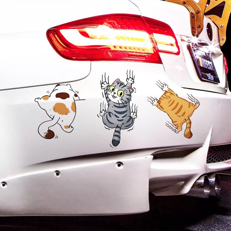 Cute Cat Cartoon Stickers Car Stickers