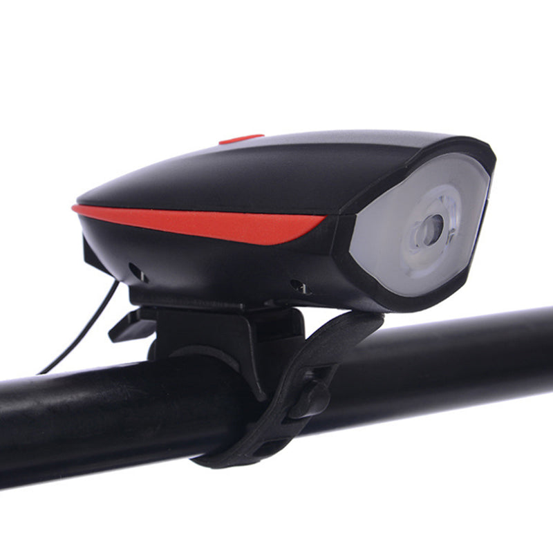 USB-rechargeable mountain bike headlight