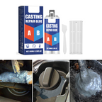 High-temperature resistant metal casting repair adhesive
