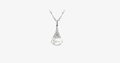 Crystal Water Drop Pendant - Multicolored Austrian Crystals with Lobster Clasp