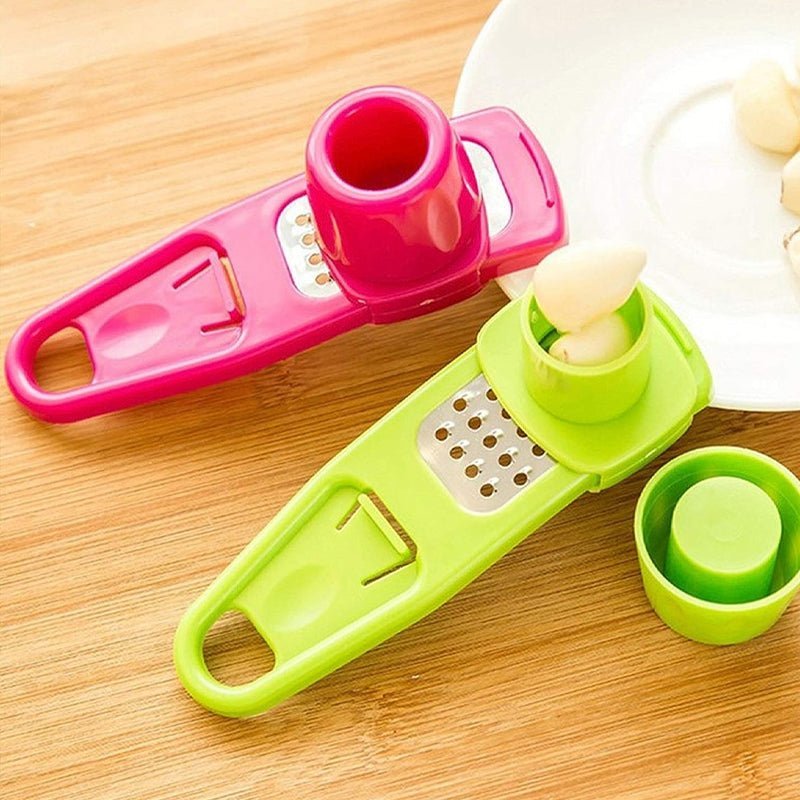 Garlic Grinder - Easily Chop - Intense Flavors - Practical and Quick