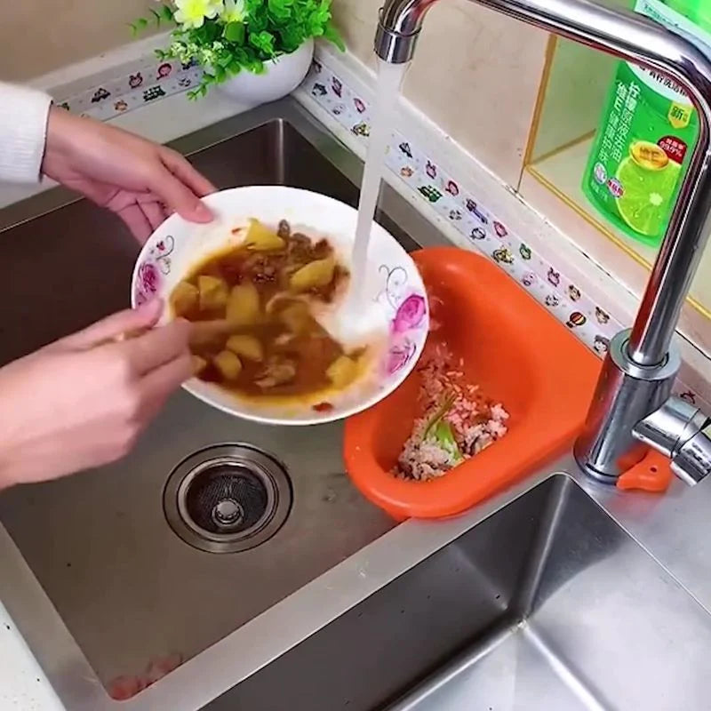 Multifunctional hanging drainer