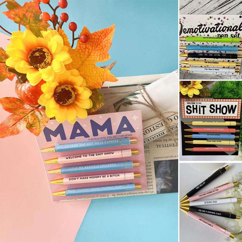 Pencil sets with various themes