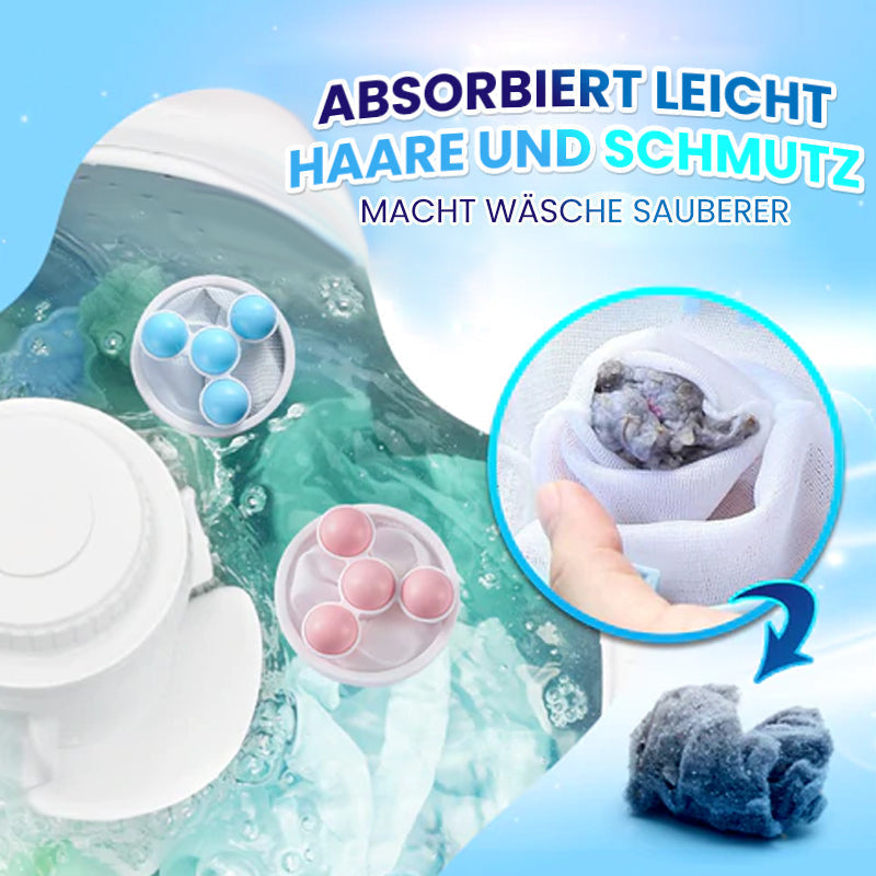 Washing machine mesh bag hair filter