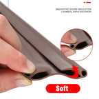 Sealing strip for the bottom of the door