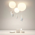 Children's Ceiling Lamp with Bear and Balloon - CloudBear