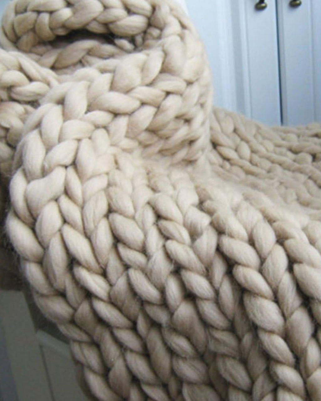 Knitted Asymmetrical Women's Sweater
