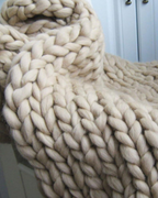 Knitted Asymmetrical Women's Sweater