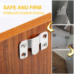 Stainless Steel Interlock Hanging Clasp