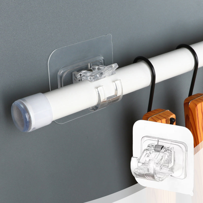 Transparent Hanging Rod Clamp