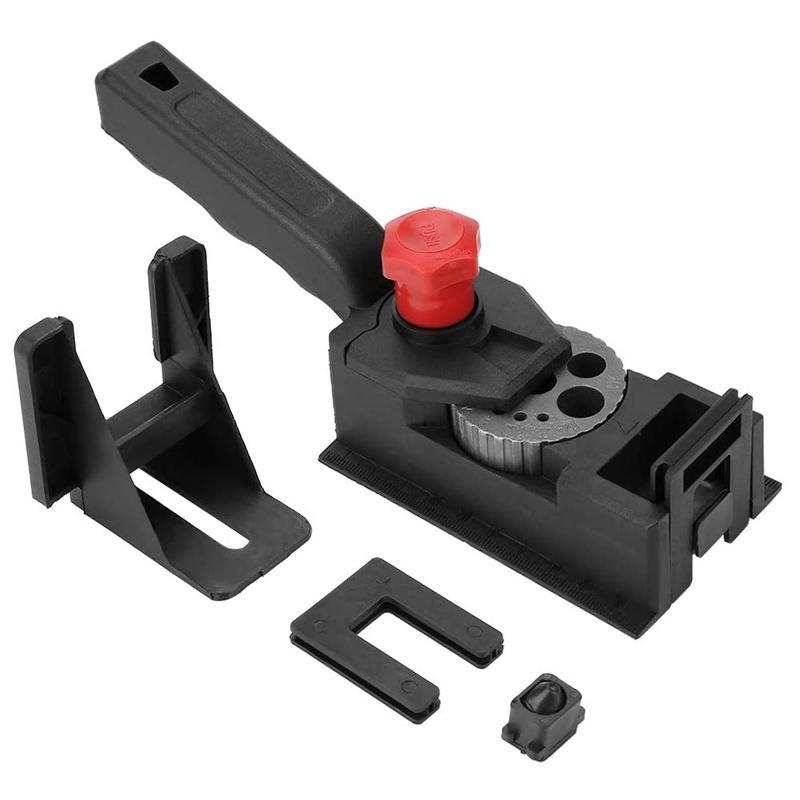 Universal adjustable drill hole gauge