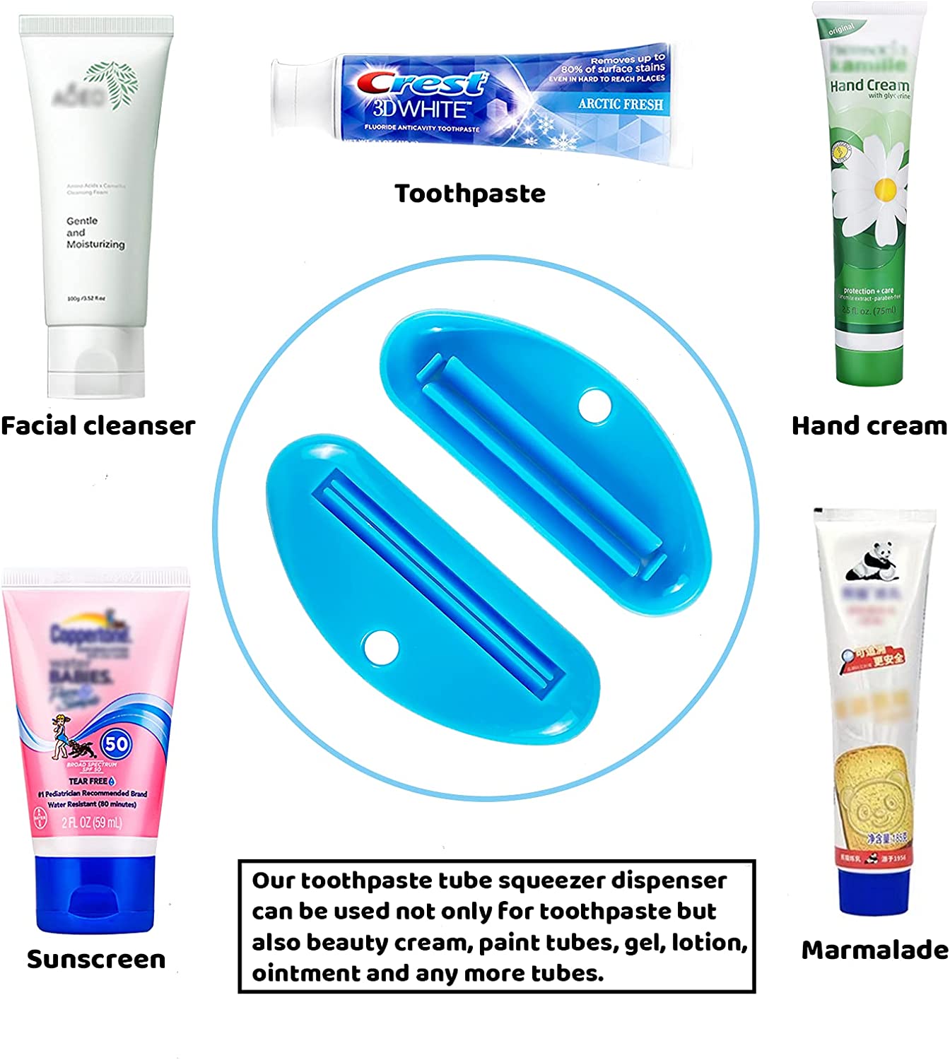 Easy-Squeeze Tube Squeezer (2 pieces)