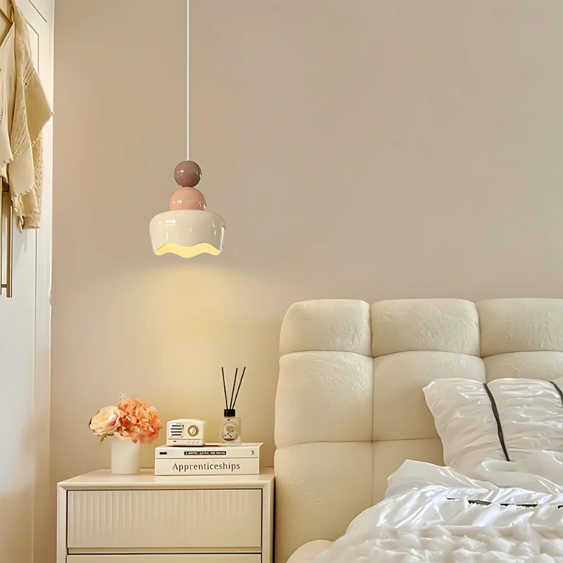 Romantic Pendant Lamp For Bedroom With Warm Lighting