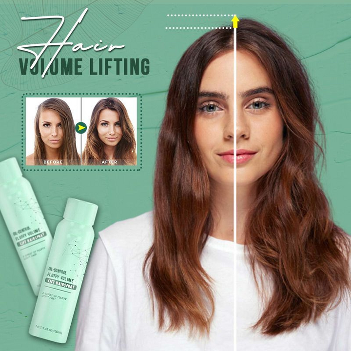 Volume hairspray for more fullness
