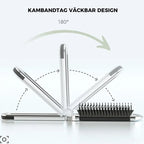 MirrorFlex Travel Mirror Hair Brush | Foldable & Compact | Practical Styling on the Go