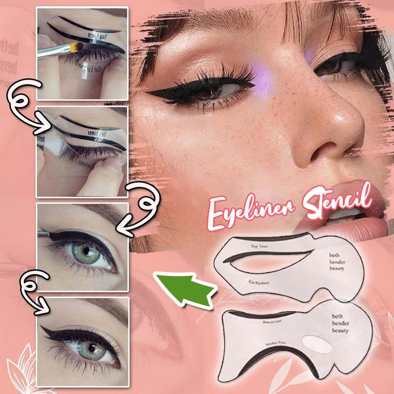Eyeliner stencil tool (2 pieces)